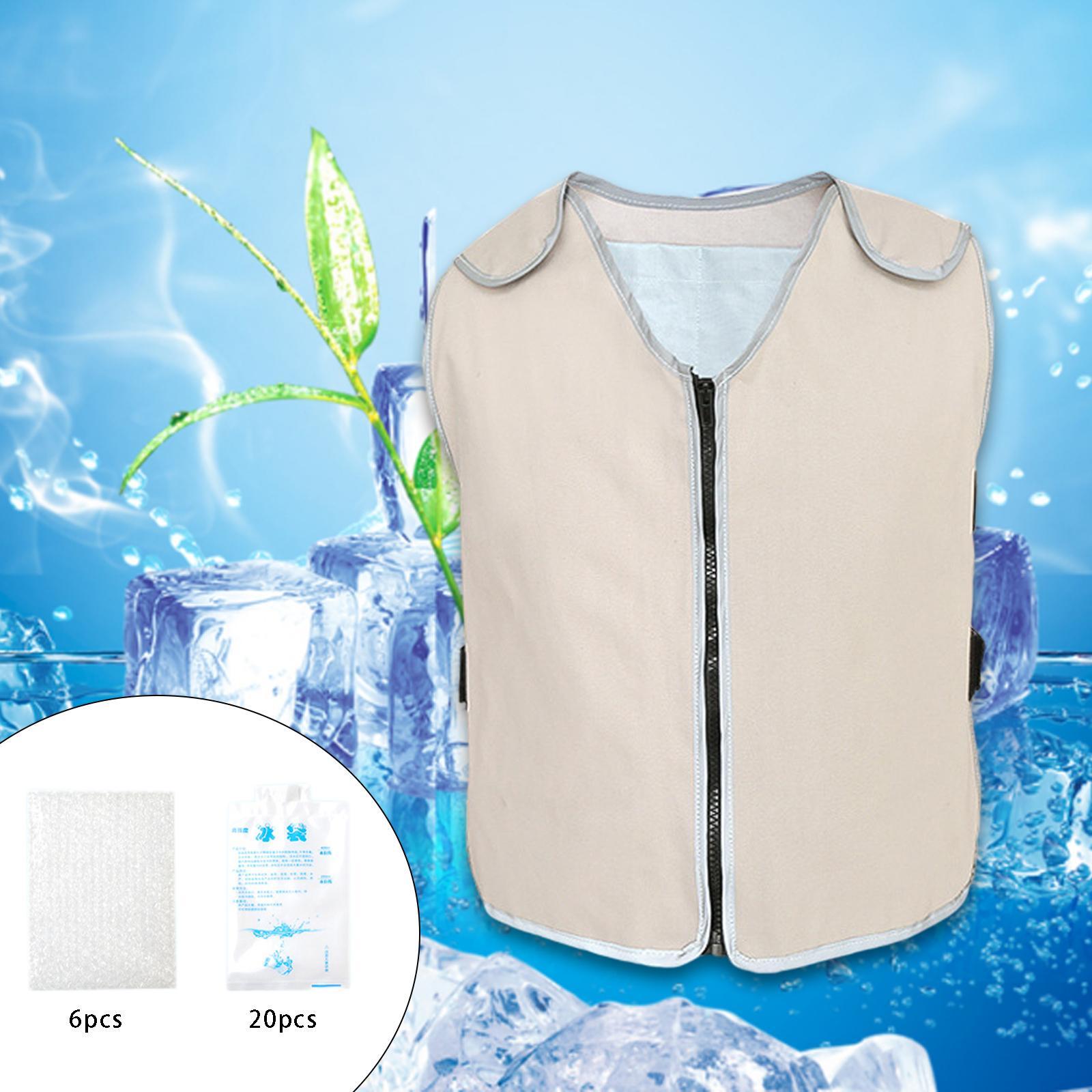 Cooling Vest with Reflective Strip Comfortable Cool Vest for Running Sport Unisex