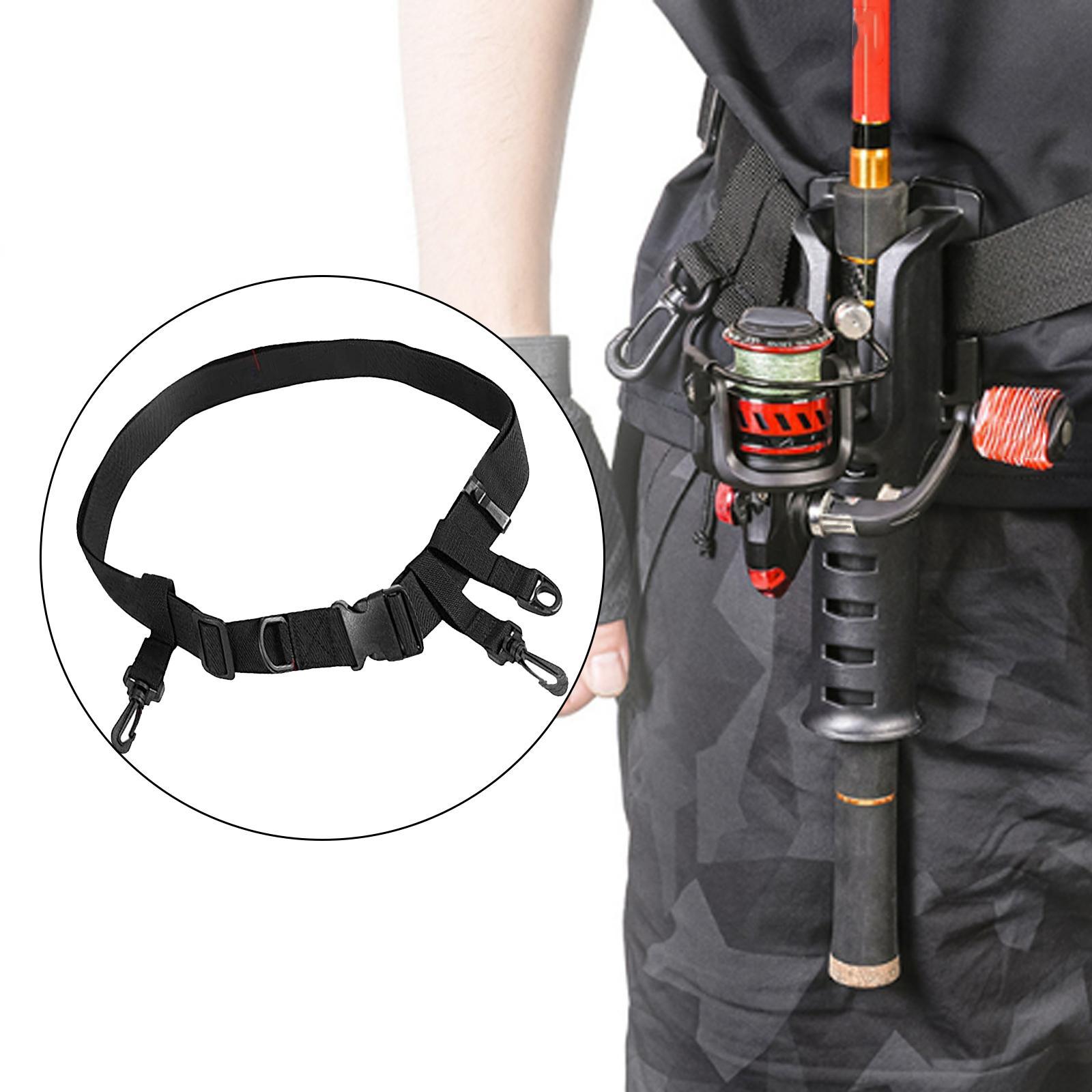 Fishing Waist Belt Adjustable Tools Support Multipurpose for Boat Sea Fishing Kayak