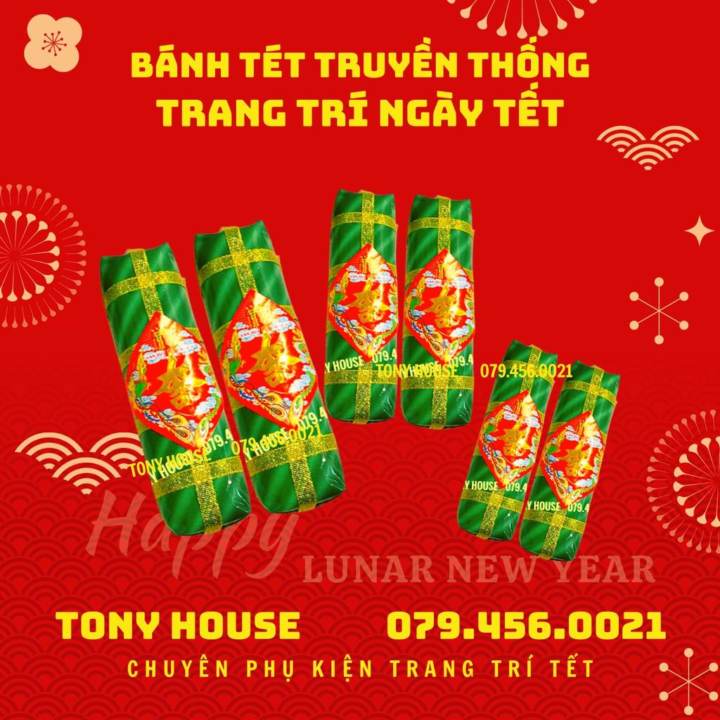 BỘ BÁNH CHƯNG BÁNH TÉT DƯA HẤU TRANG TRÍ TẾT - HÀNG ĐẸP NHƯ HÌNH