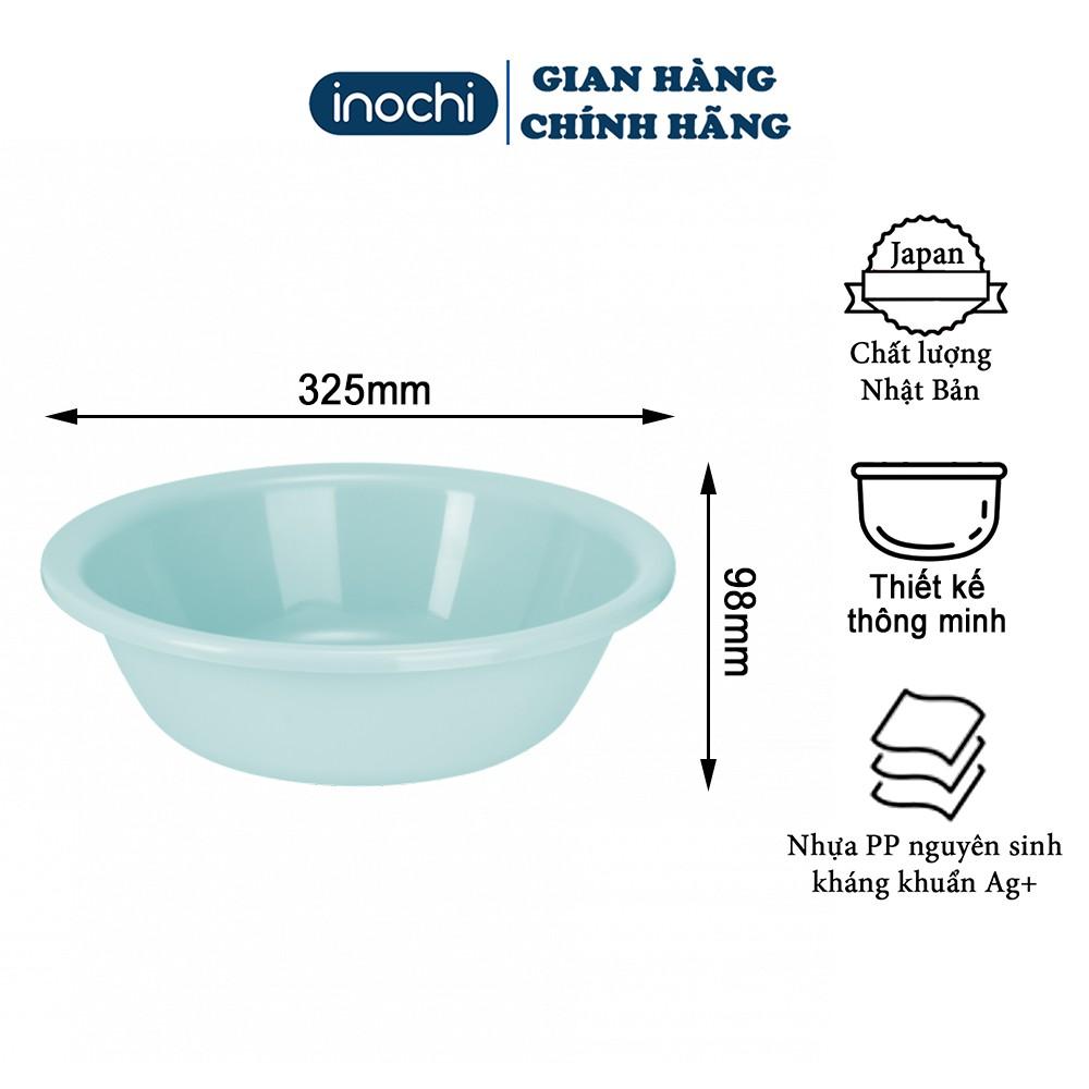 Thau rửa mặt -cho trẻ em nhựa nguyên sinh kháng khuẩn Ag+ cao cấp Notoro inochi 21/27/32 cm TRM01