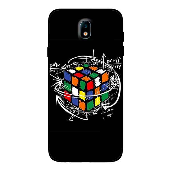 Ốp Lưng in cho Samsung J7 Pro Mẫu Rubik Toán Học - Hàng Chính Hãng