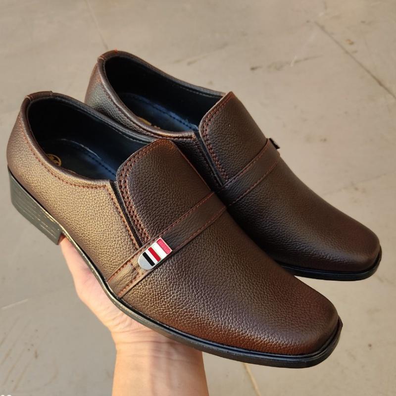 Giày lười cho người trung niên thích hợp mua tặng bố tặng người thân size 38 đến 43 đế khâu chắc chắn