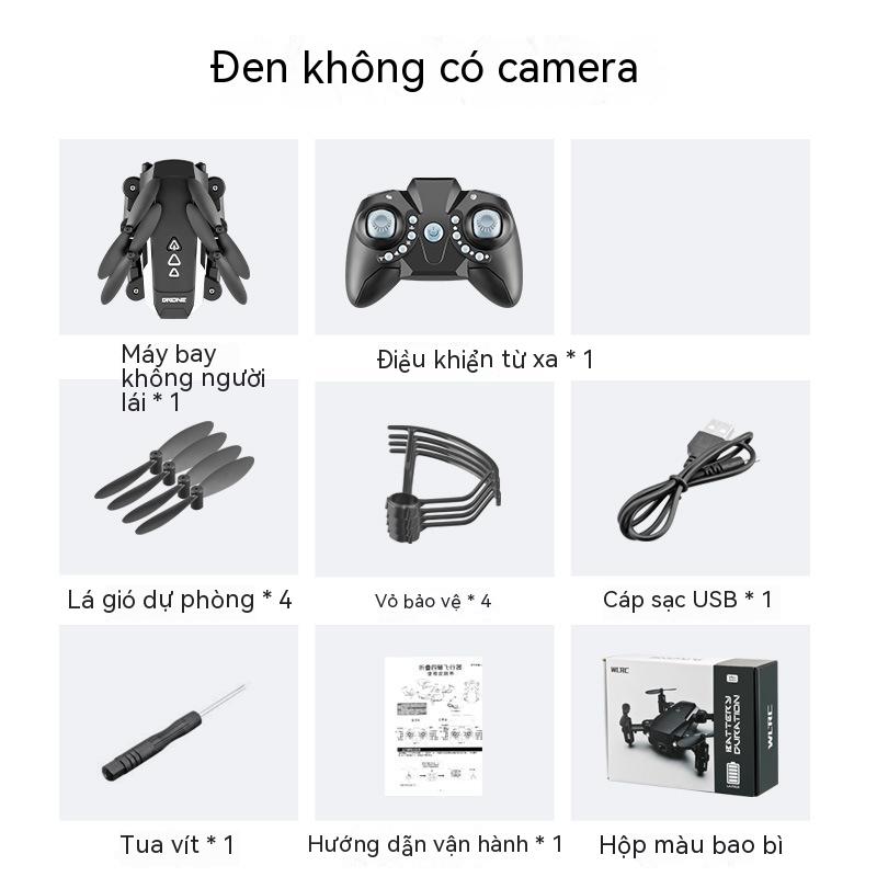 KK8 mini gấp máy bay không người lái 4k, máy bay điều khiển từ xa của quad