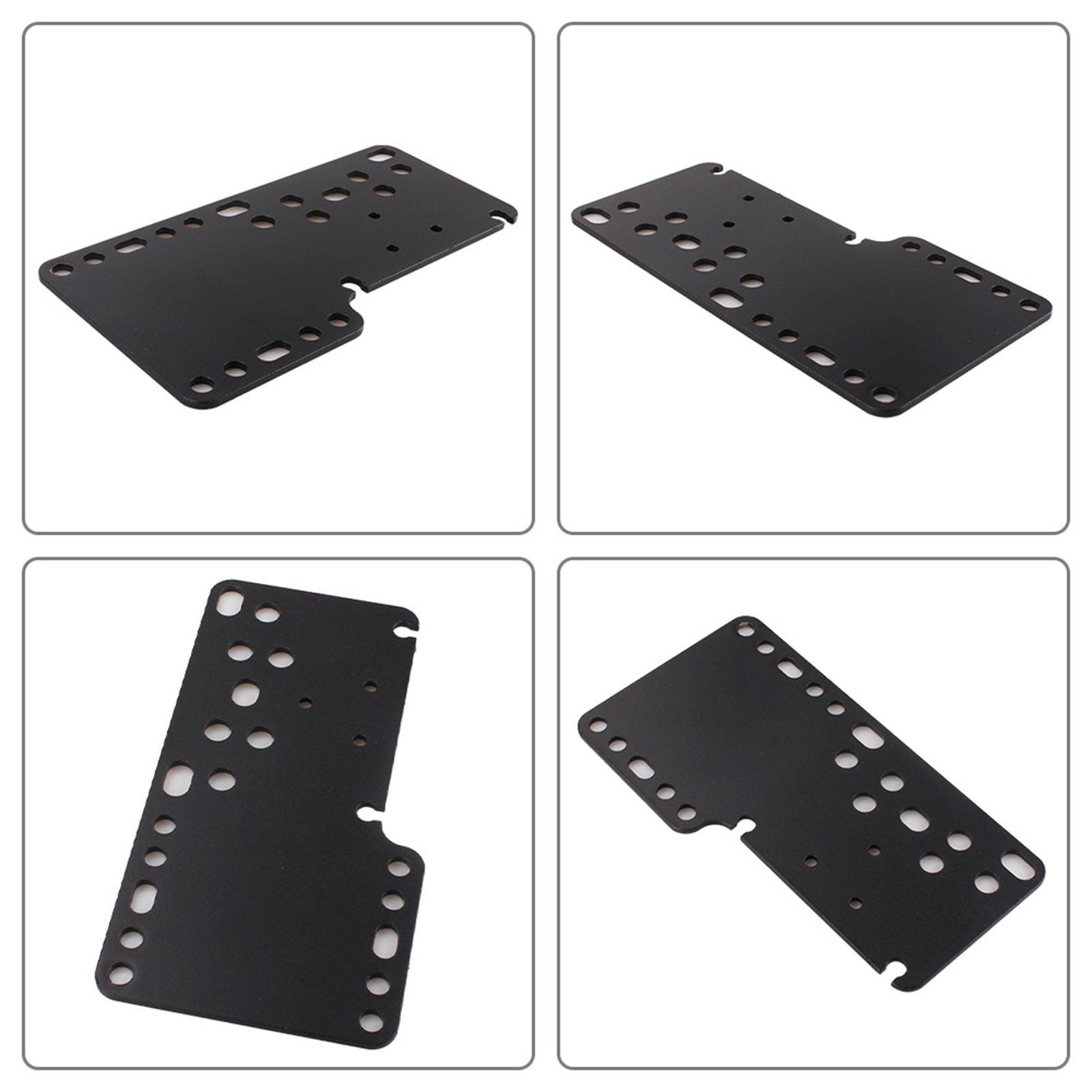 USB Handbrake Plate PC USB Handbrake Bracket Controllers Attachments Assembly Direct Replaces Easy Installation Aluminum Alloy Universal Fit