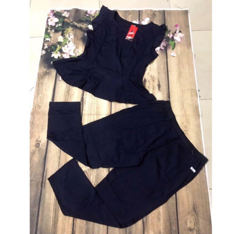Set đồ bộ nữ mặc nhà cực xinh ảnh thật