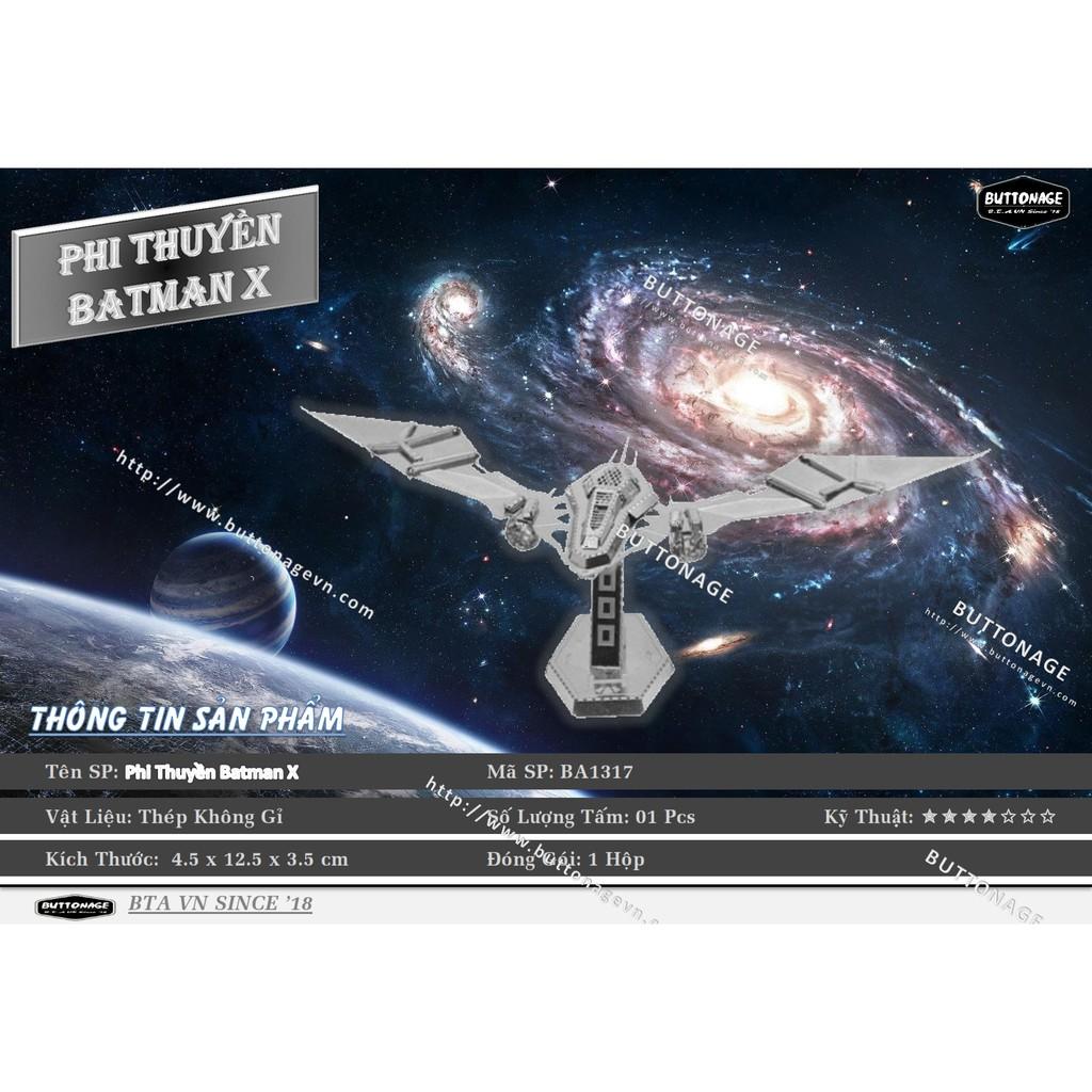 Mô Hình Lắp Ráp 3d Phi Thuyền Không Gian Batman X