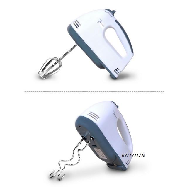 Máy đánh trứng Cầm Tay Mini Cao Cấp Với 7 Tốc Độ Cực Mạnh - Hoạt Động Êm Ái