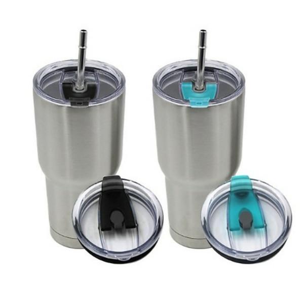 Combo Ly Giữ Nhiệt Inox Kèm Ống Hút Sang Trọng - Hàng Loại 1