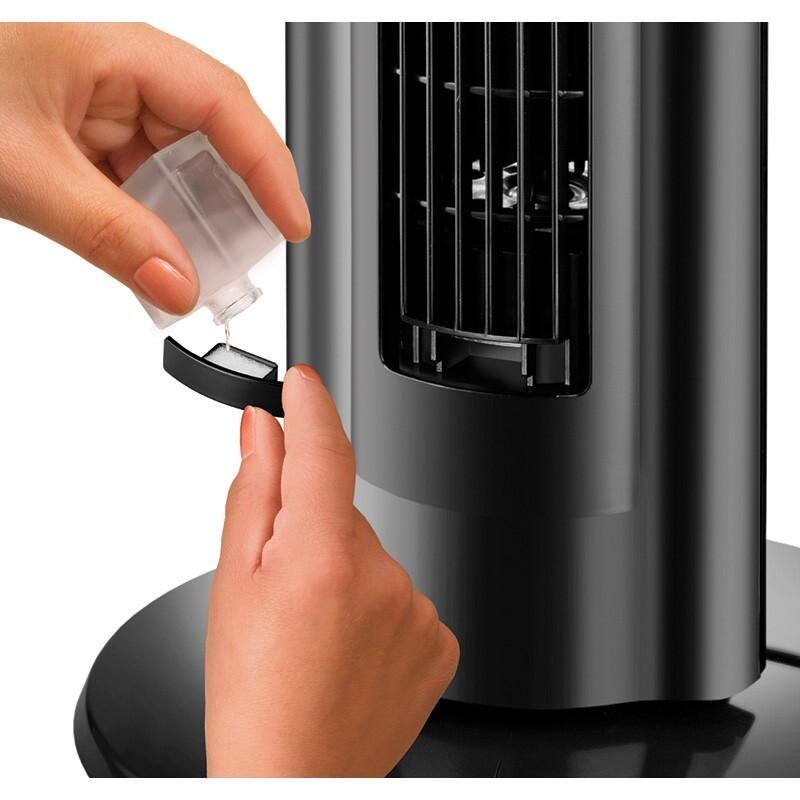 Quạt Trụ Tháp Unold Đen 86855, Quạt Tháp Không Cánh, Có Điều Khiển, Tạo Ion Và Lọc Khí, Nhập Đức