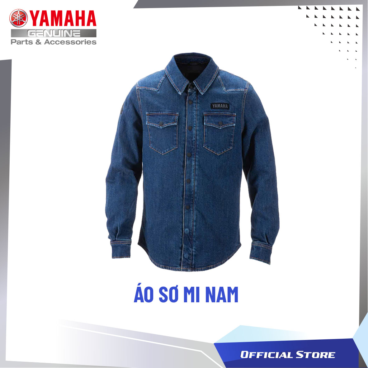 Áo sơ mi Riding nam YAMAHA