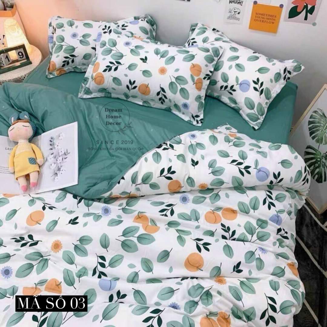 Bộ Ga Hối Cotton Poly Hàng Việt Nam