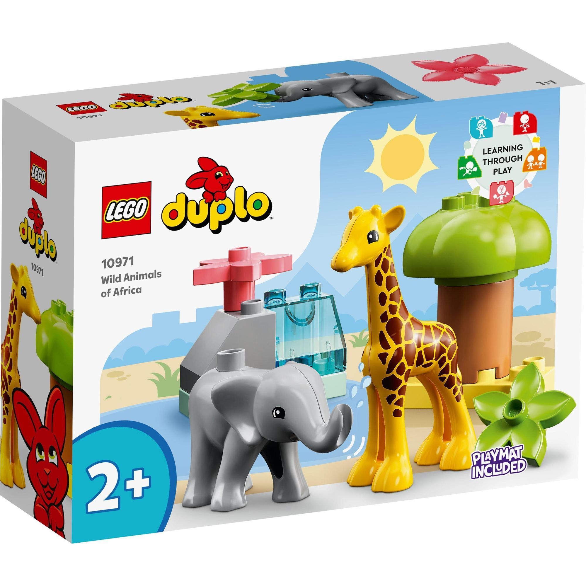 LEGO DUPLO 10971 Khám phá thế giới động vật Châu Phi (10 chi tiết)
