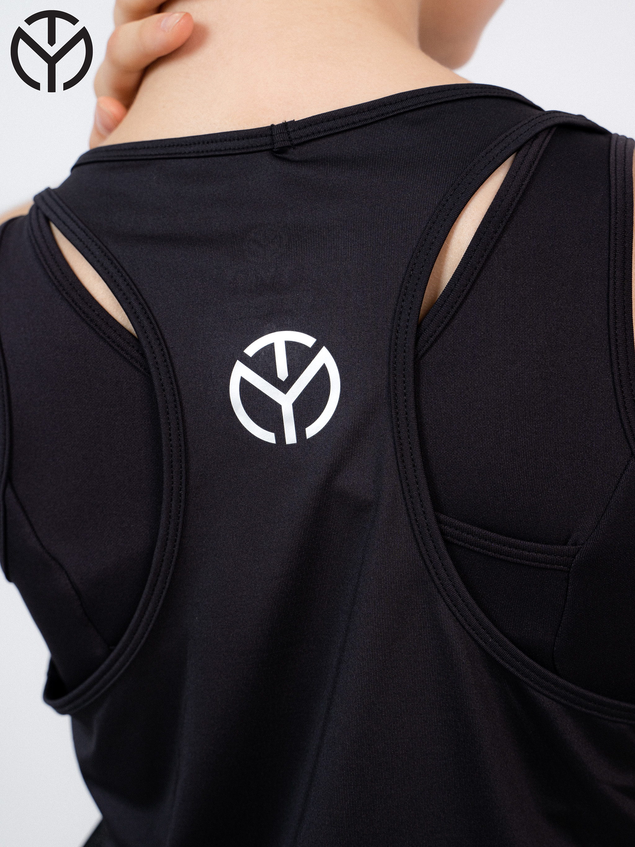 Áo Tank Top Thể Thao Nữ Tập Gym Yoga TYM TTWT004 - Form Rộng, Phối Lưới Eo - TYM Fashion