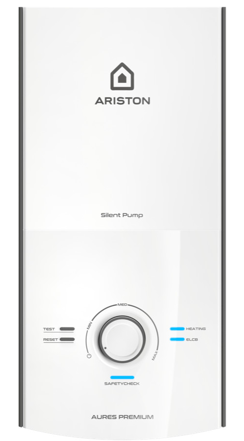 MÁY NÓNG TẮM TRỰC TIẾP ARISTON AURES PREMIUM 4.5P IVORY - Hàng chính hãng