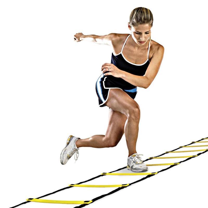 Đào Tạo Thang Di Động Nhanh Nhẹn Bóng Đá Tốc Độ Phụ Kiện Trong Nhà Tập Gym Tập Thể Hình Đai Nylon Trẻ Em Thể Thao Ngoài Trời Sản Phẩm