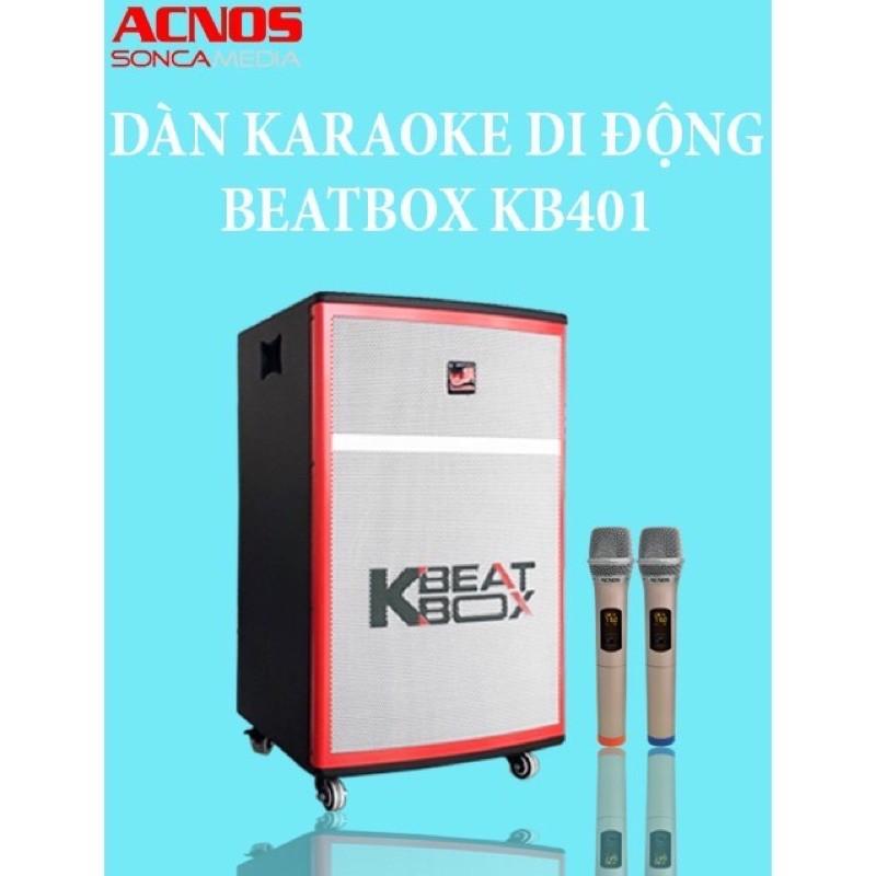 Loa kéo di động chính hãng Acnos KB-401 ( Bass 40cm, 450W)