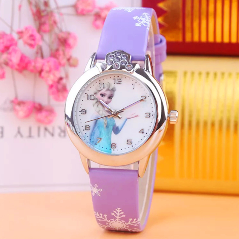 Đồng hồ Elsa &amp; Anna cho bé gái – DH002