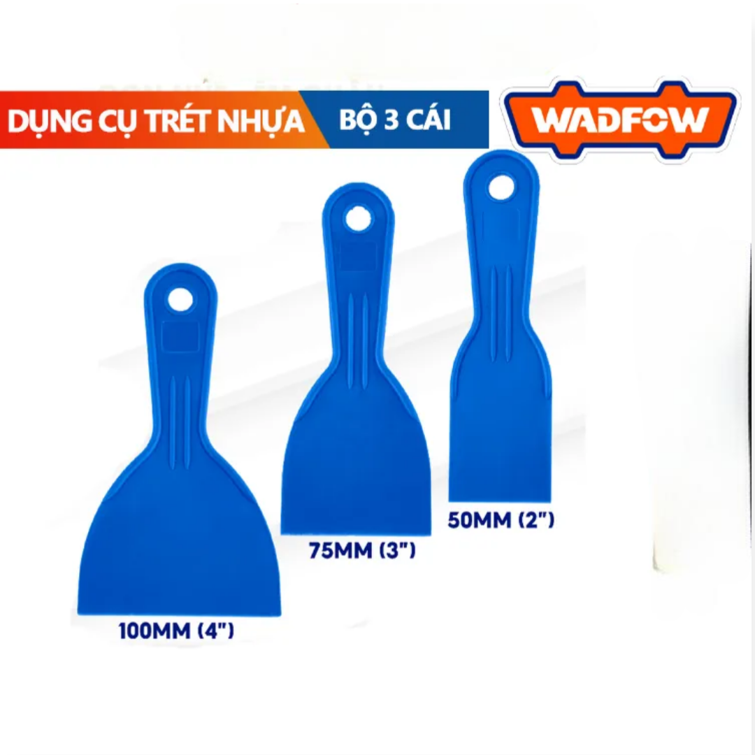 BỘ DỤNG CỤ TRÉT NHỰA 3 TRONG 1 WPT3133 WADFOW - HÀNG CHÍNH HÃNG