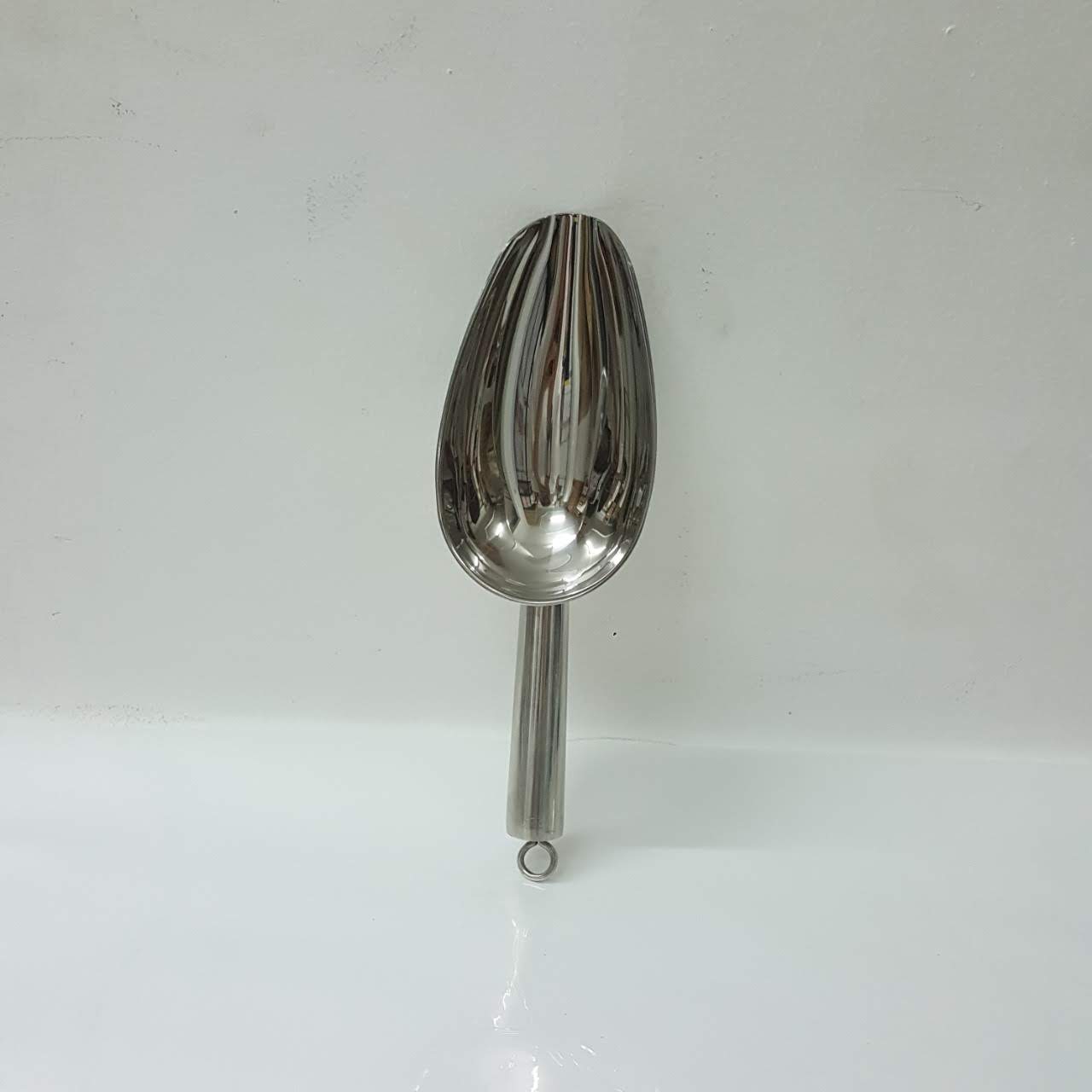 Xúc đá Inox loại dày, kích thước 19x6,5 cm