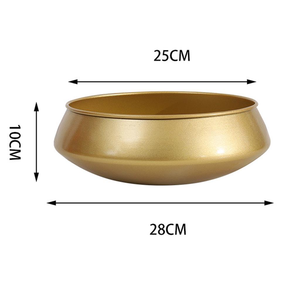 Nordic Style Plant Pot Gold Succulent Containers Home Decor