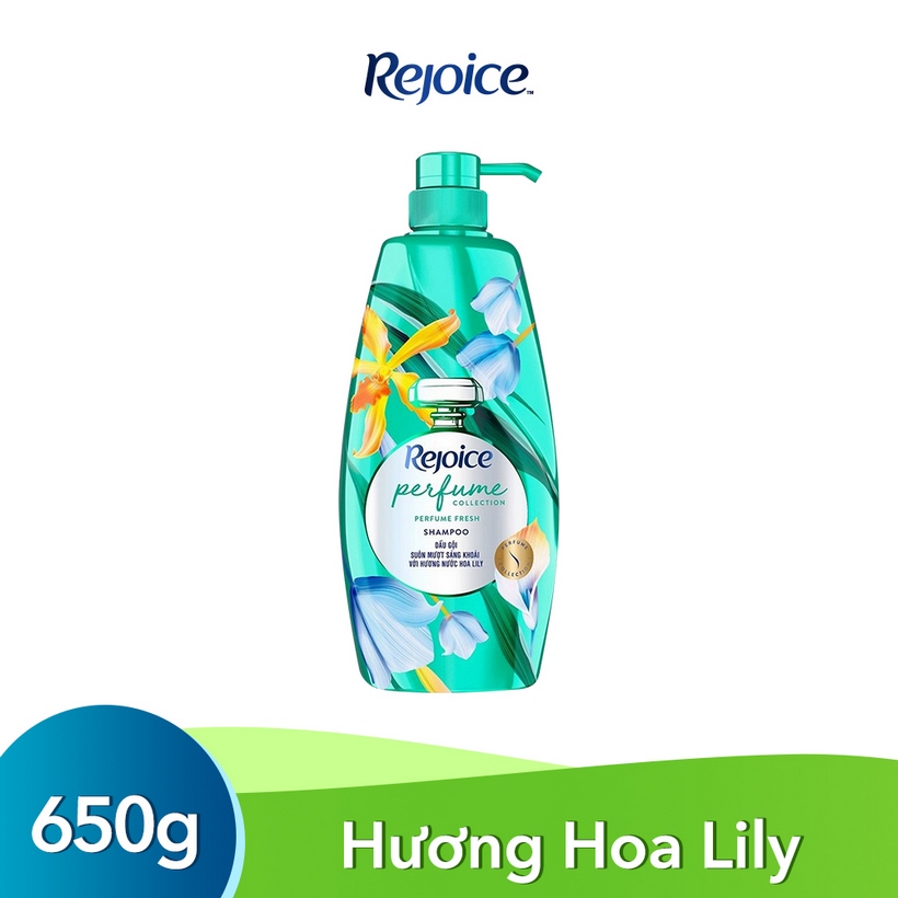 Dầu Gội Rejoice Fraya Hương Hoa Lily 650 ML