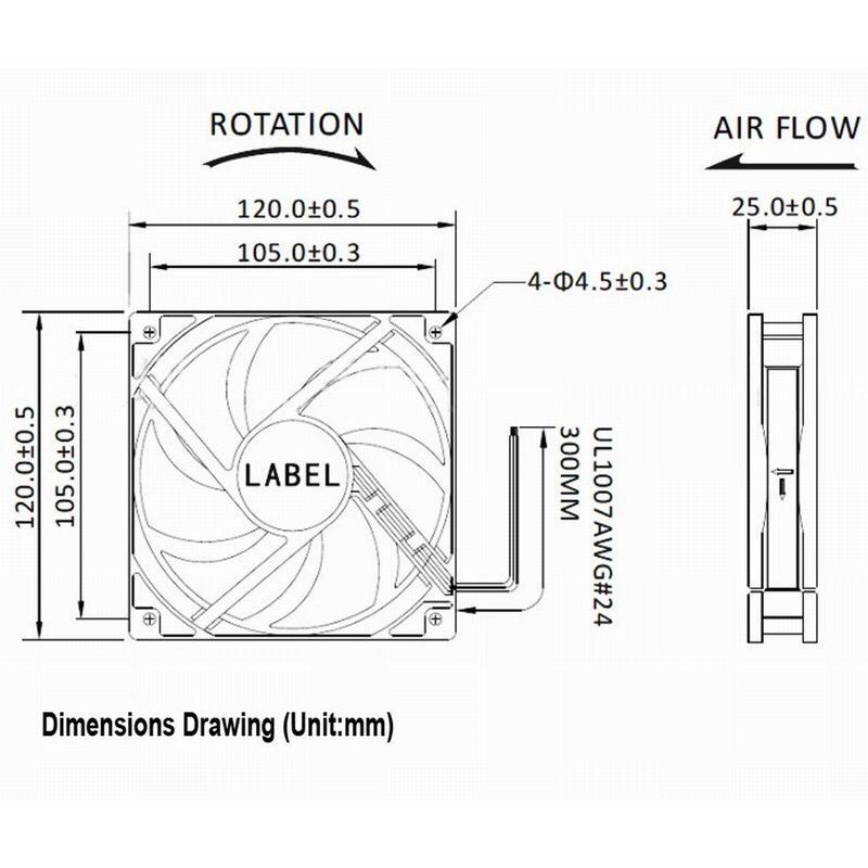 1 Pcs Gdstime 86CFM Electric Cooling Cooler AC 11V 111V 11V 130V 140V 1700RPM 1111B EC Motor Fan 11cm DC 11mm x 11mm 1 Wire