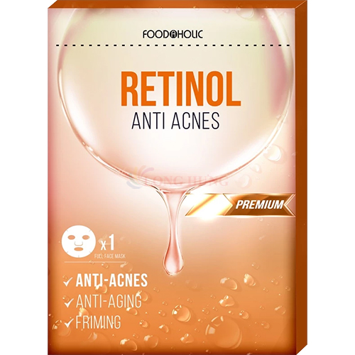 Mặt nạ giấy dưỡng da Foodaholic Premium Mask (01 miếng) - Hàng chính hãng