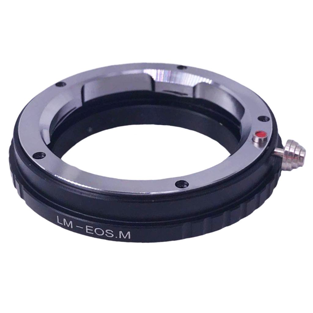 Lens with LM Mounting to Mirrorless Camera Adapter Converter EOS M EF M From