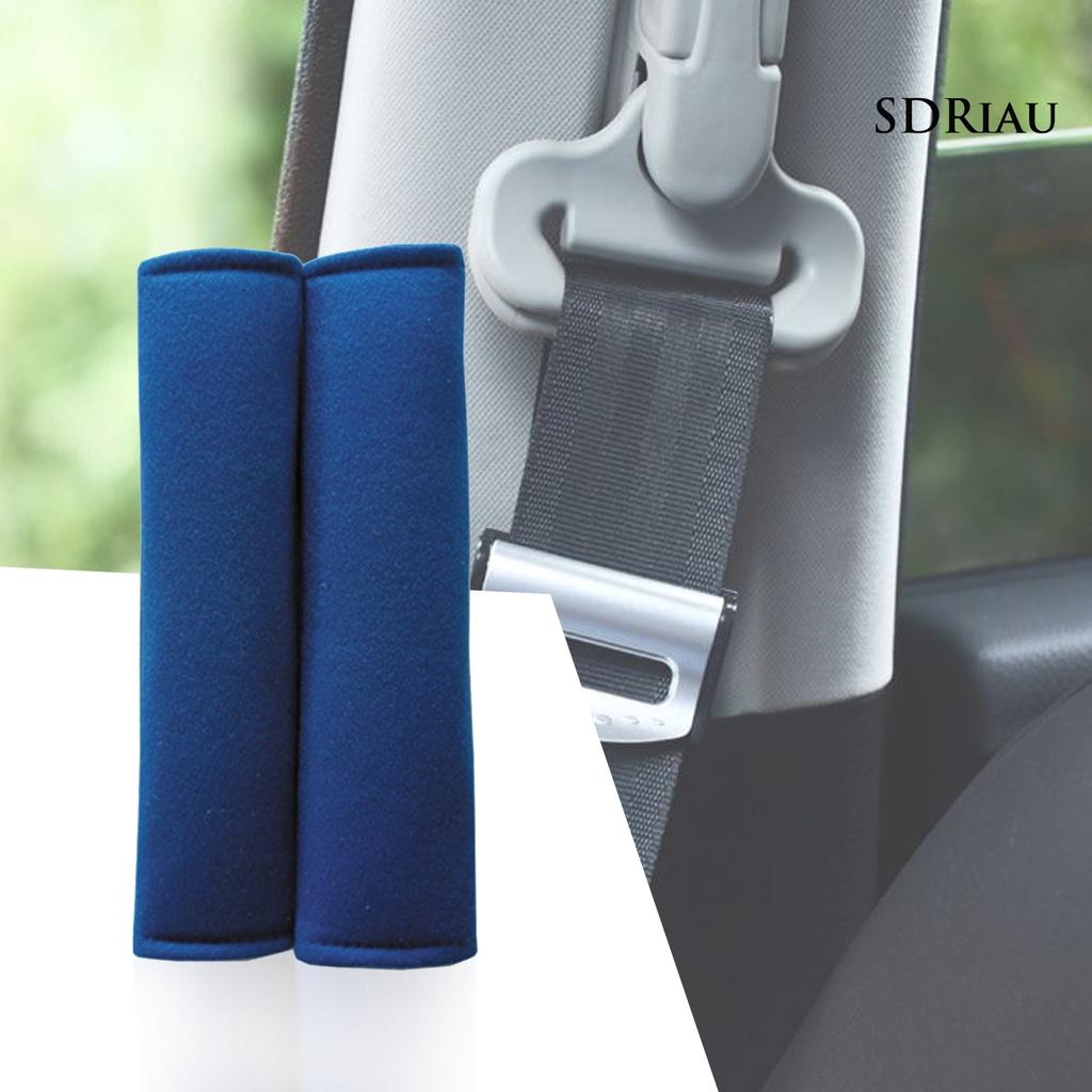 Set 2 Đệm Bọc Dây Đai An Toàn Bằng Cotton Thoải Mái Cho Xe Hơi