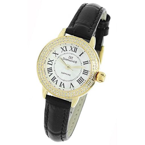 Đồng hồ nữ Diamond D DM61195IG-B - Size mặt 28 mm