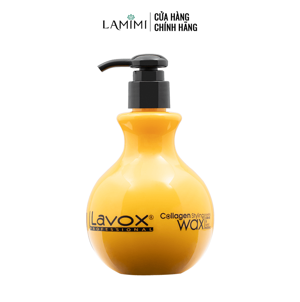Wax Dây Tạo Nếp Tăng Sóng Bồng Bềnh Collagen Lavox - Wax Xanh - Tóc Uốn &amp; Duỗi