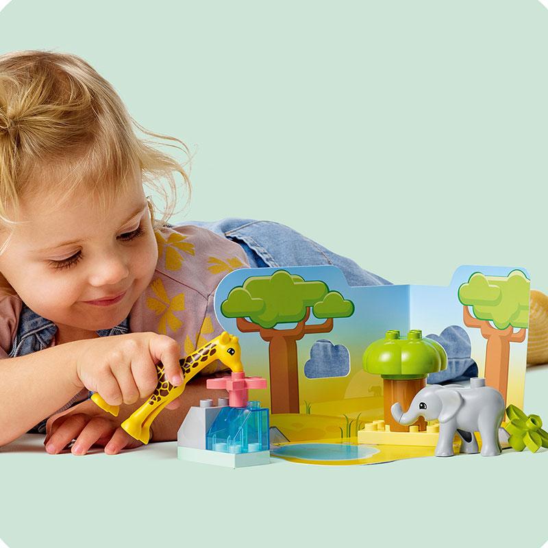 Đồ Chơi LEGO Khám Phá Thế Giới Động Vật Châu Phi 10971