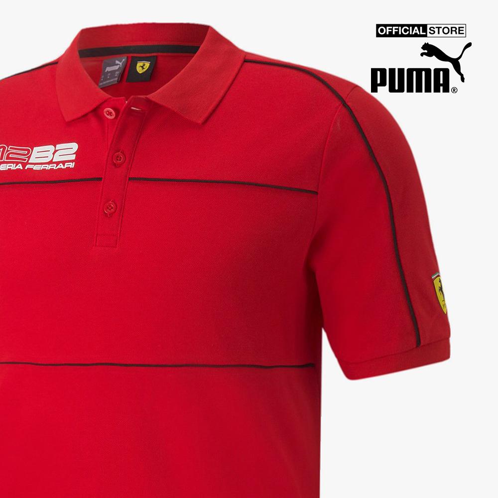 PUMA - Áo polo nam ngắn tay Scuderia Ferrari Race 535835