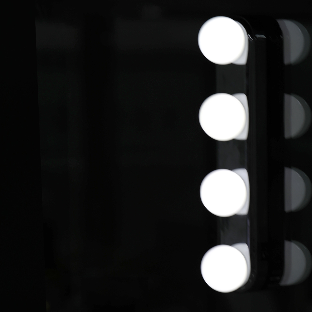 Đèn LED trang điểm không dây gắn vào gương di động