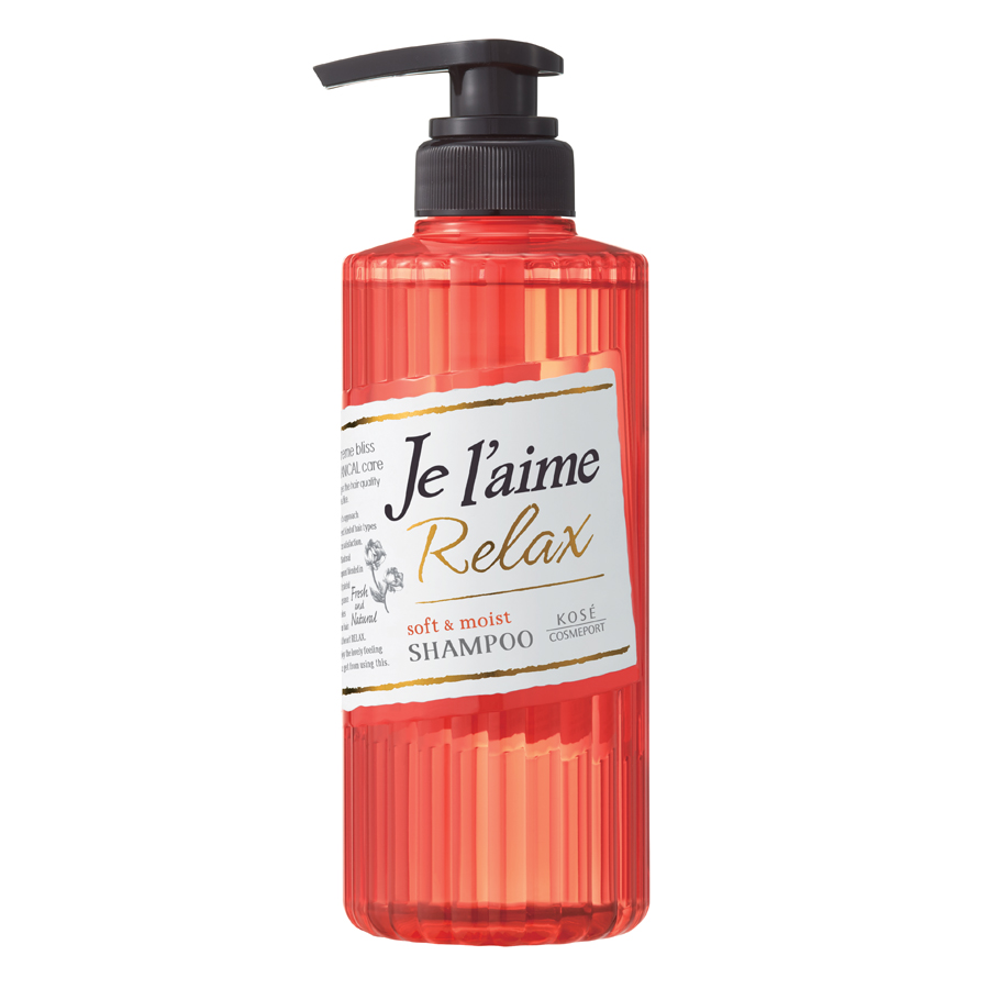 Dầu Gội Cho Tóc Xơ Cứng Kosé Cosmeport Je L'aime Relax Shampoo Soft &amp; Moist (500ml)