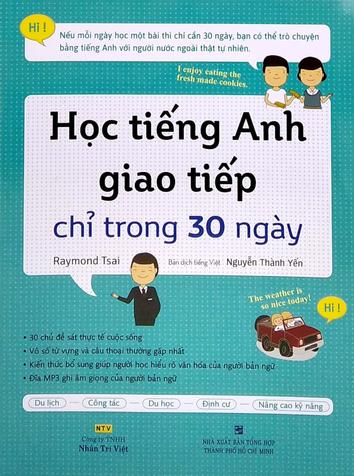 Học Tiếng Anh Giao Tiếp Chỉ Trong 30 Ngày