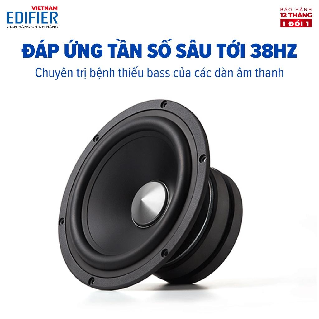 Loa Subwoofer EDIFIER T5 Công suất lớn 70W Âm bass siêu trầm, Vỏ gỗ chống dội âm - Tự động tắt khi không sử dụng- Hàng chính hãngư