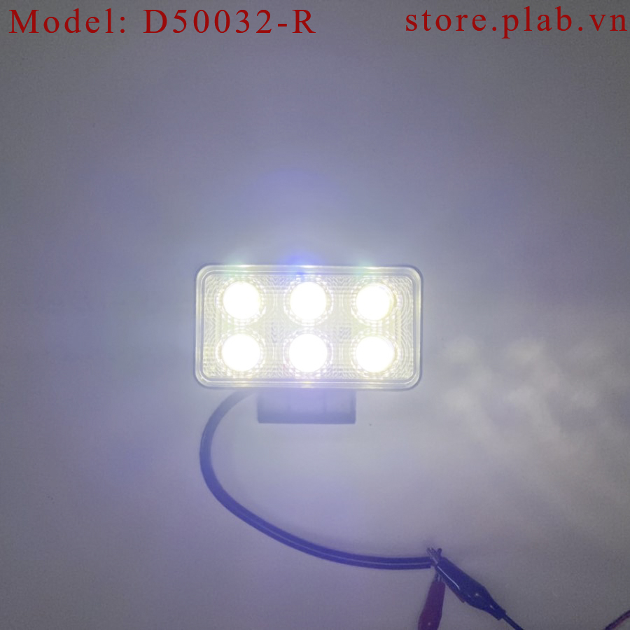 Đèn tăng sáng 4.4 inch 18W D50031-R, D50032-R