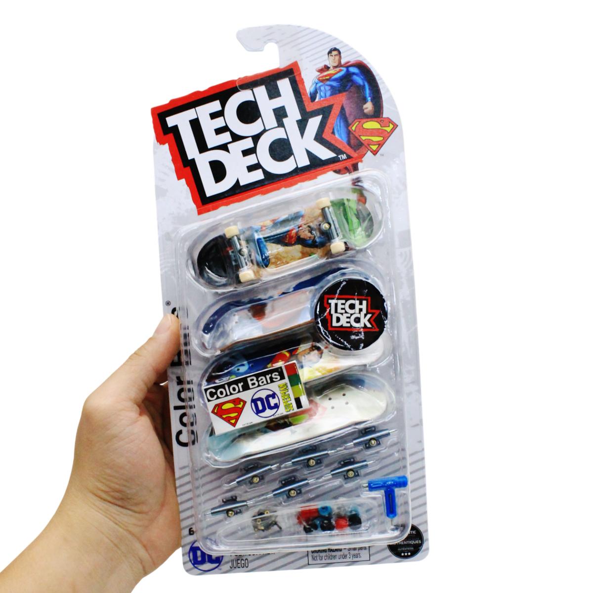 Đồ Chơi Bộ 4 Ván Trượt Tech Deck 6028815 - Superman