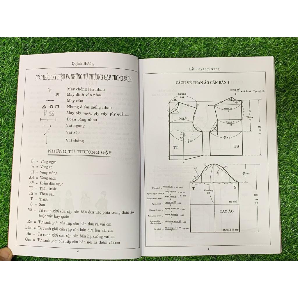 Combo 2 cuốn: Kỹ Thuật Cắt May Căn Bản - Cắt May Thời Trang ( VT)