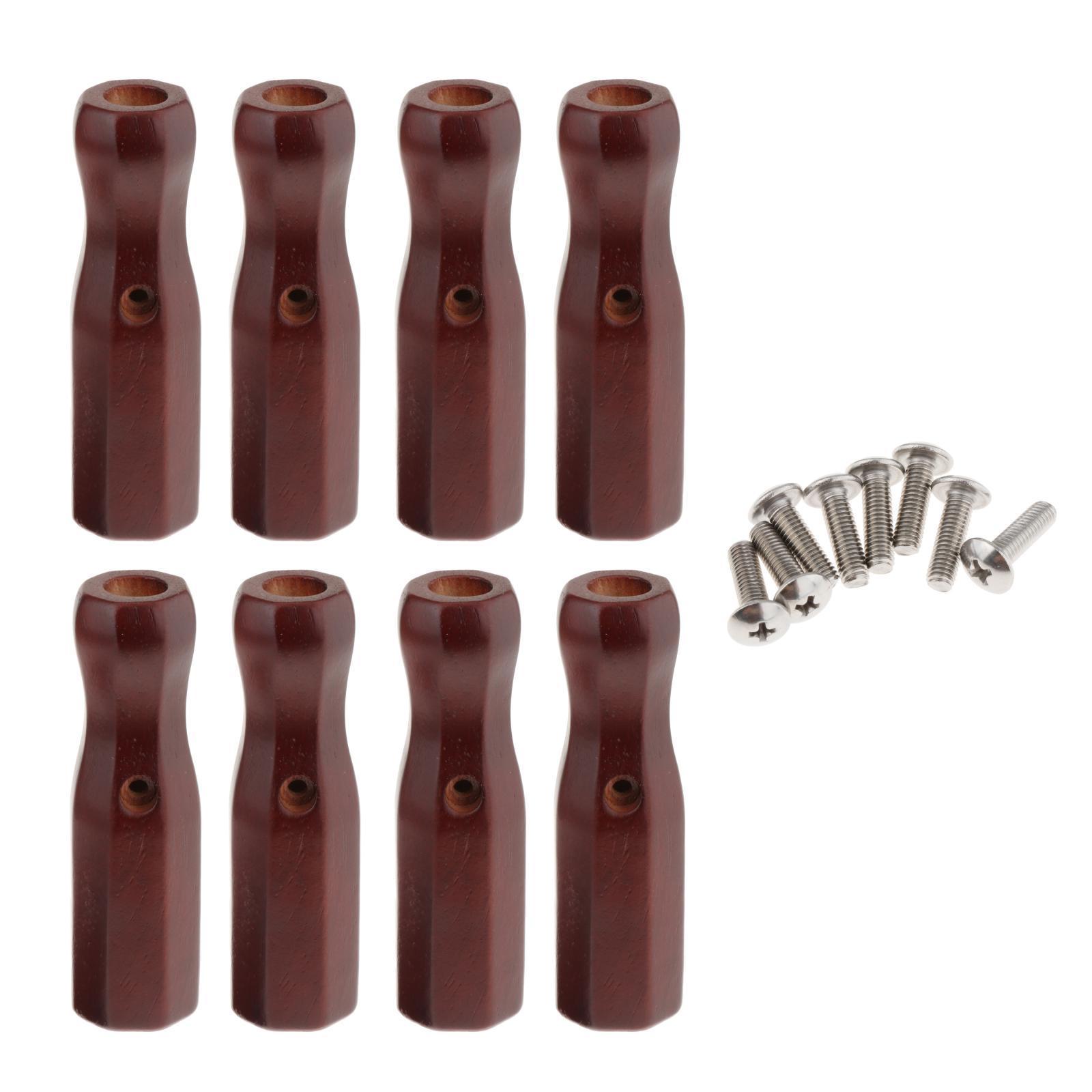 8Pcs Soccer Table Handles Nonslip Grip 16mm Hole Foosball Table Rod End Caps