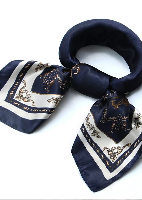 Khăn Lụa Vuông Satin Tế Bào