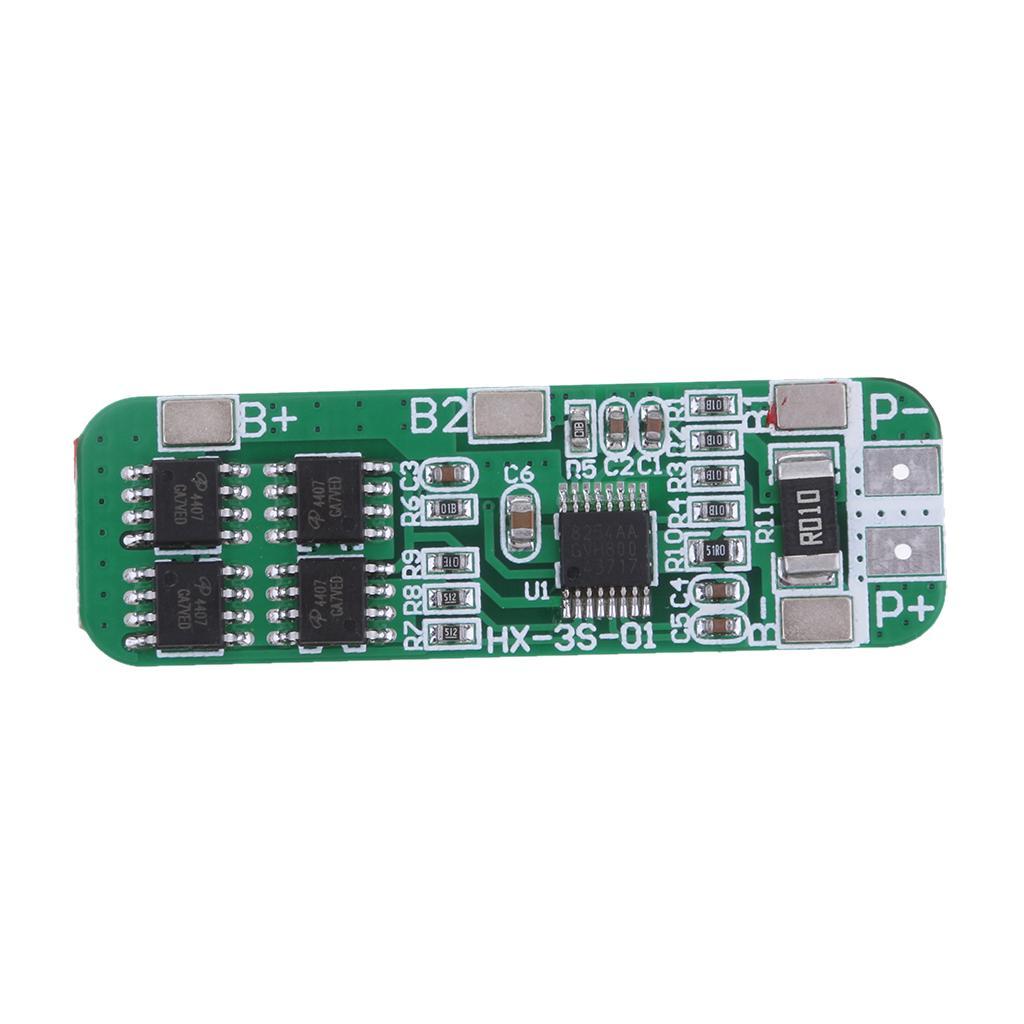 Premium 6A 3Series 18650 Li-ion Lithium Battery PCB Charger Protection Board