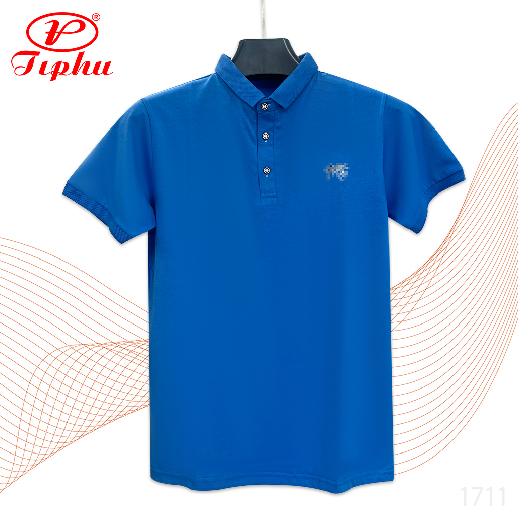 Áo thun nam trơn, polo cổ trụ, form regular fit, tay bo dáng trẻ, vải thun cotton co giãn, có size lớn