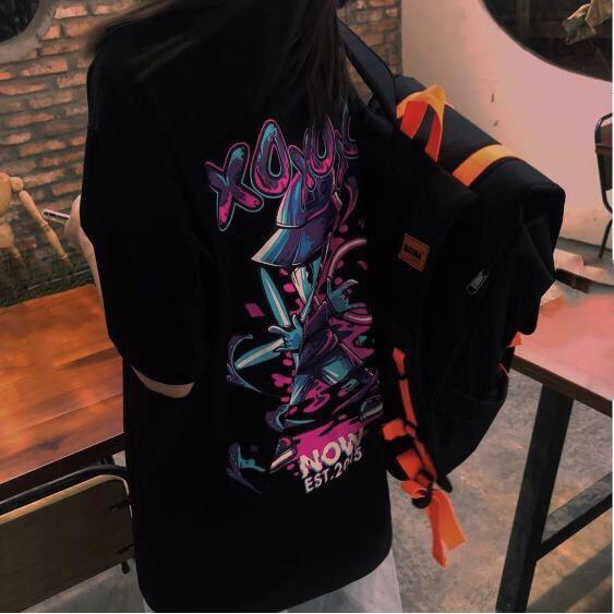 Áo thun nam nữ vải thun cotton mềm mịn thấm hút mồ hôi form 75kg