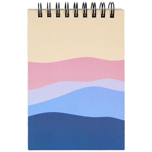 Sổ Lò Xo Trên Giấy Trơn - 160 Trang 9 x 13 cm 80gsm - Nature On Sunset - The Sun 01