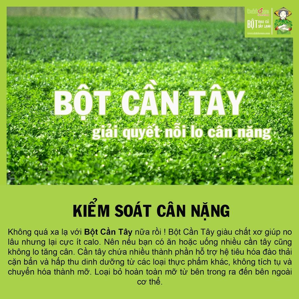 Bột cần tây sấy lạnh nguyên chất Dalahouse 60gr công nghệ sấy lạnh tiêu chuẩn Châu Âu