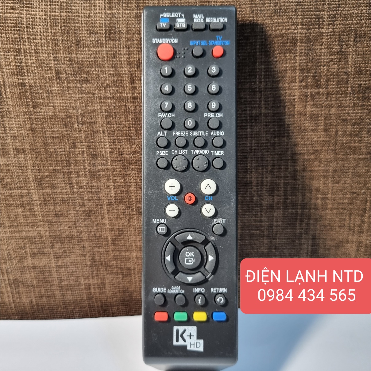 Điều khiển K+/remote K+/remote điều khiển K+