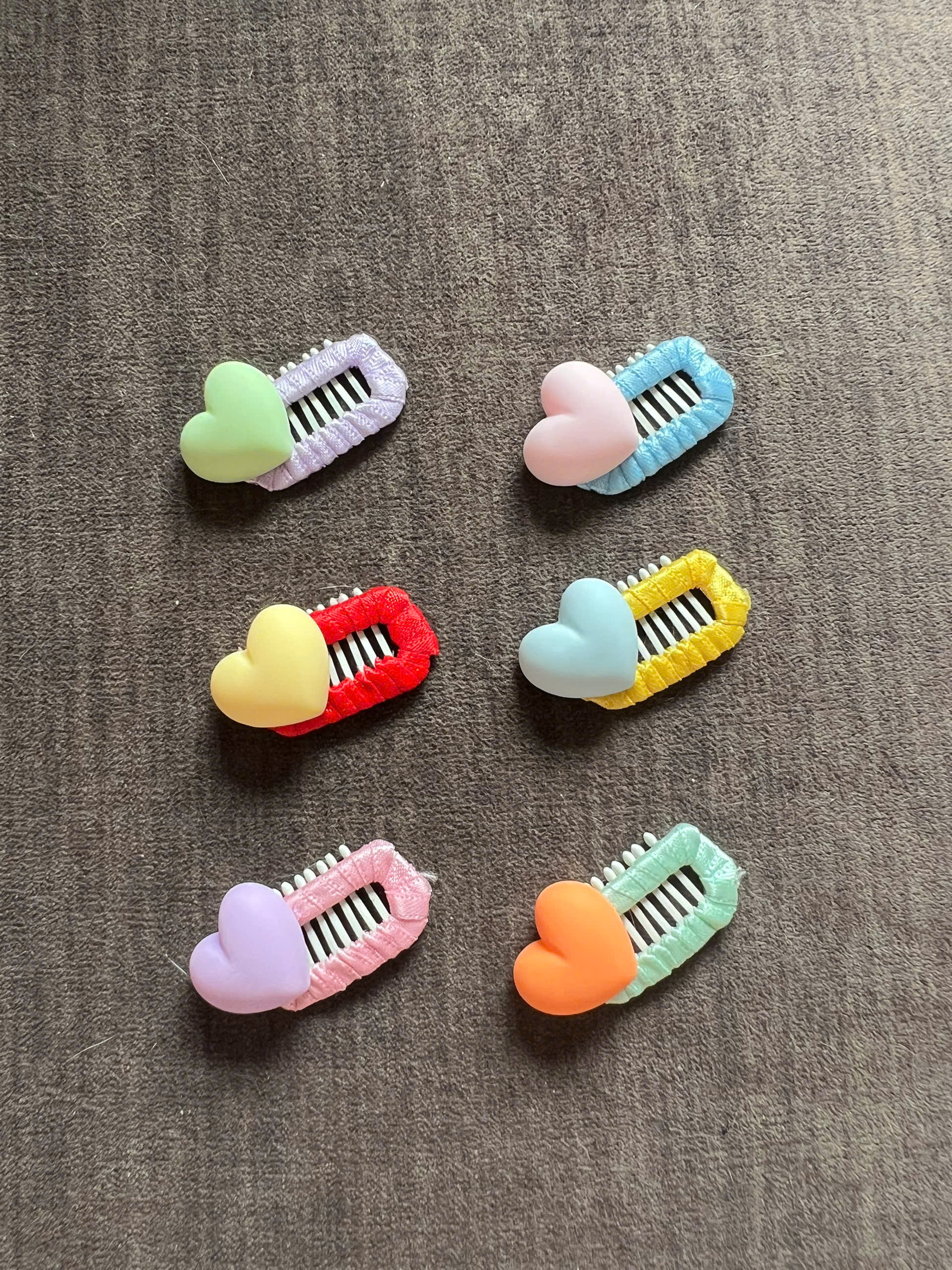 NƠ KẸP TÓC BUỘC TÓC CÀI TÓC TRÁI TIM THỜI TRANG DỄ THƯƠNG MÃ 36 CHO THÚ CƯNG CHÓ MÈO