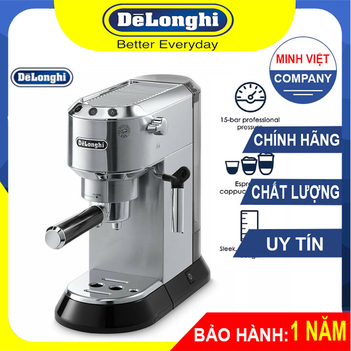 Máy pha cà phê chuyên dụng, nhãn hiệu cao cấp Delonghi EC685.M công suất 1300W - Hàng nhập khẩu